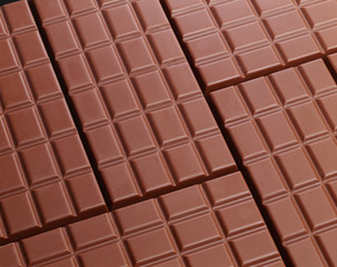 Tablettes de chocolat noir