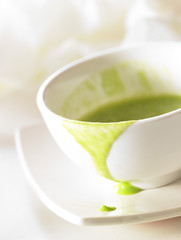 Velouté de petits pois