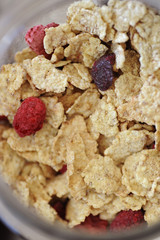 Céréales aux fruits rouges