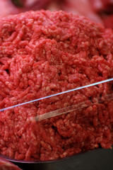 Viande hachée crue
