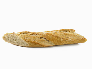 Baguette coupée pour sandwich