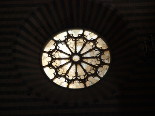 Interior of Cathedral (Duomo). Orvieto, Umbria