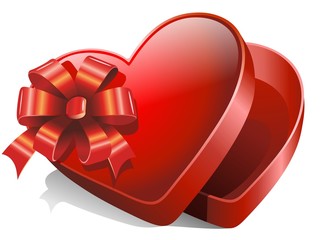 Regalo Cuore-Heart Gift-Vector