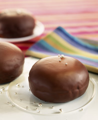 Obraz na płótnie Canvas Beignets au chocolat