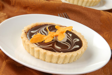 chocolate tart