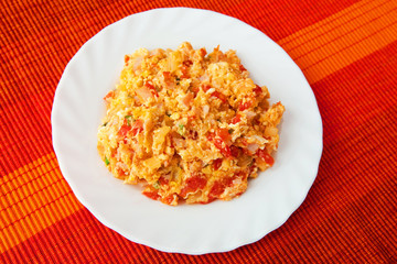 Scrambled eggs