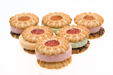 Marmalade and biscuits