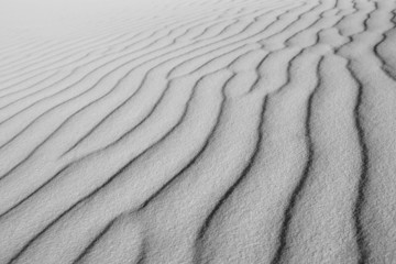 Fototapeta na wymiar Sand Abstract Black and White