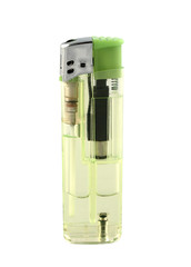 Green Disposable Cigarette Lighter