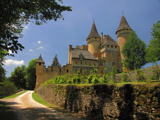 Obraz premium Château Puymartin ; Périgord noir ; Aquitaine