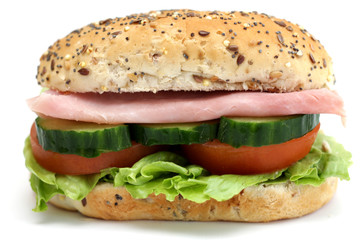 Multi Seeded Ham Roll