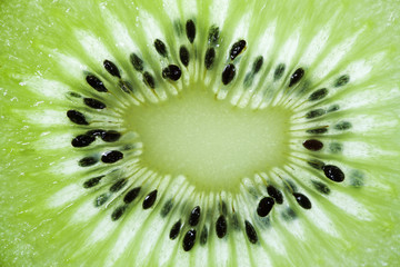 Close up of a kiwi