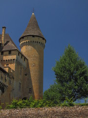 Fototapeta premium Château de Puymartin ; Périgord noir ; Aquitaine