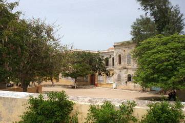 Obraz premium Ile de Goree Town