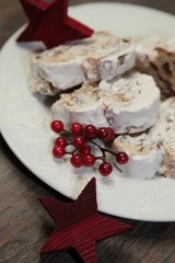 Weihnachtskuchen - Christstollen