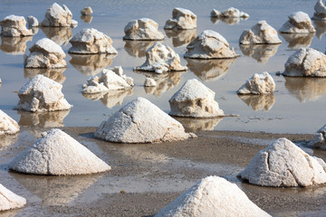 Salt mines in Trapani,Sicily