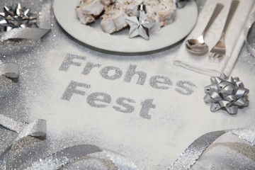 Weihnachtskarte - Frohes Fest