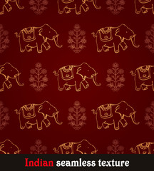 pattern indian elephant