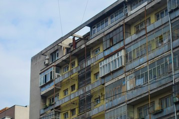 Obraz premium Plattenbau