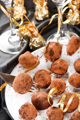 chocolate truffles
