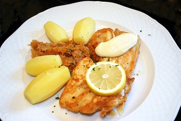 Pangasiusfilet im Teig