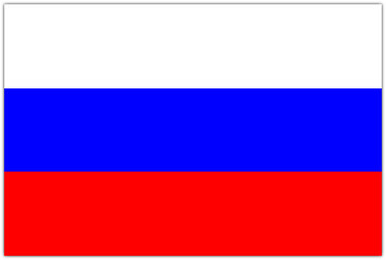 Flagge von Russland
