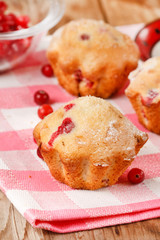 Cranberry muffins
