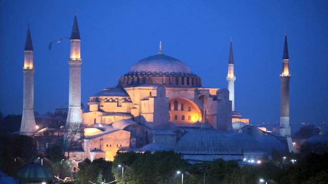 Hagia Sophia at Dusk