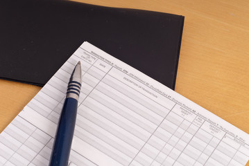 Check Book Balance Record Sheet