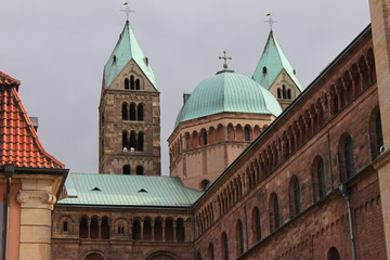 Obraz premium Speyer, Deutschland: Der Kaiserdom 