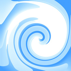 leuchtende, gedrehte Form