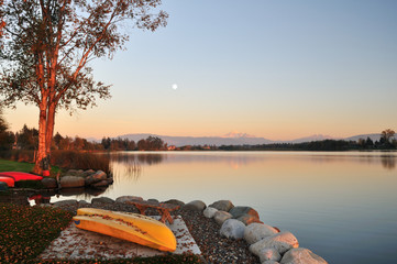 Wiser lake and mount Baker