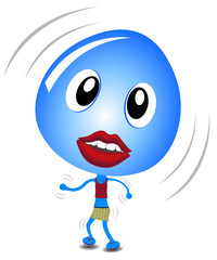 Goccia d'acqua ballerina