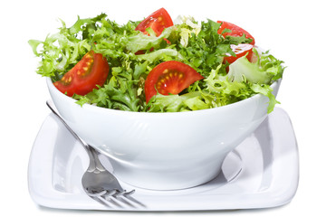 salad with vegetables