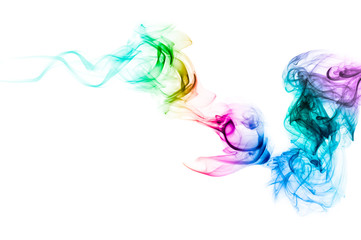 Smoke wave color background