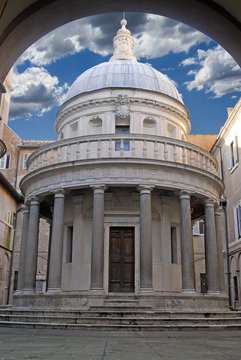 roma gianicolo tempietto del bramante nella chiesa di San Pietro