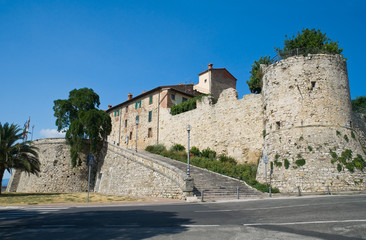 View of Castiglione del Lago. Umbria.