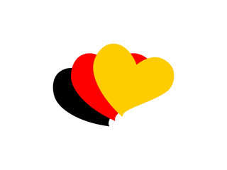 Deutschland Herzen