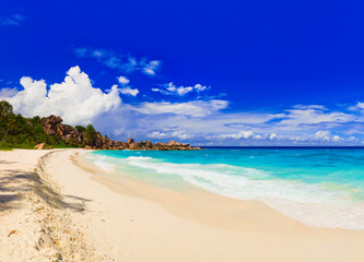 Panorama of tropical beach