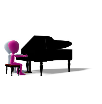 Klavier spielen Duett Icon
