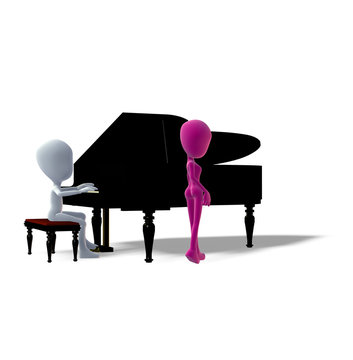 Ambiente Klavier Jazz