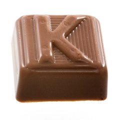 chocolat letter K
