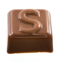 chocolat letter S