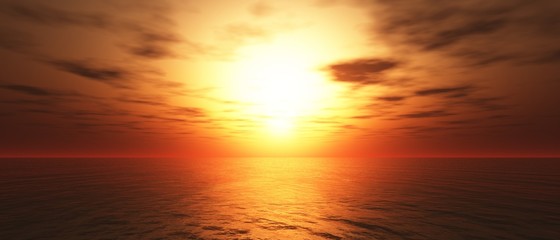 Hot Sunset background 05