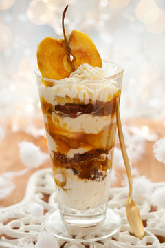 Caramel Apple Parfait