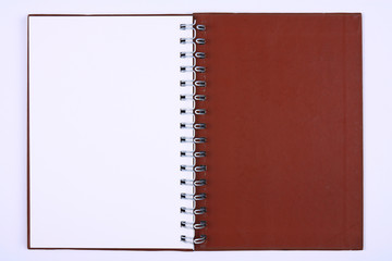 blank notebook