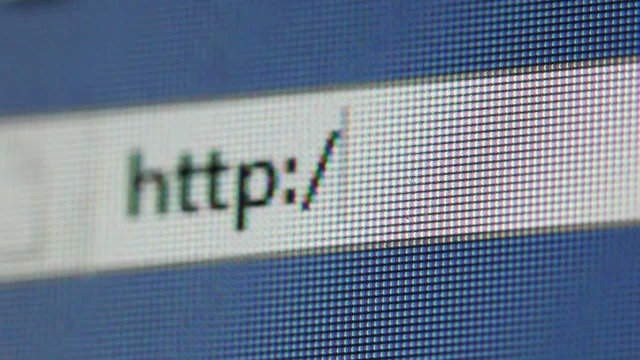 WWW dot. Macro video from computer screen.