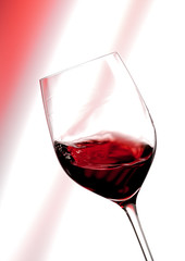glass of red wine