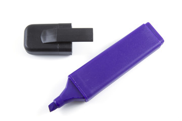Purple marker