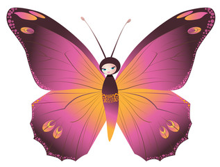 A glorious Miss Butterfly